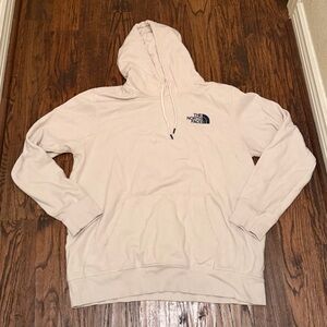 The North Face Men's Cream Hoodie size XL